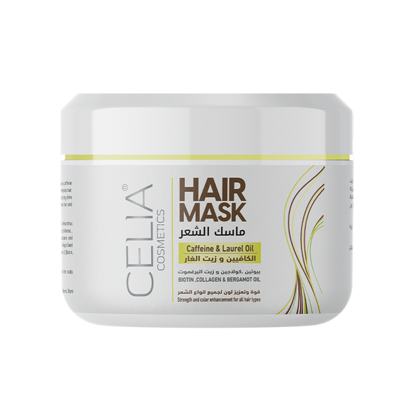 Celia - Hair Mask Caffeine & Laurel Oil - 500 g