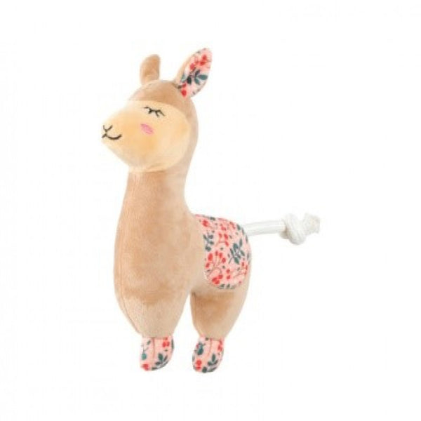 Zolux Chiquitos Llama Cotton Toy for Small Dogs and Cats