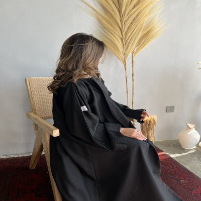 Brown abaya - JOUDFI