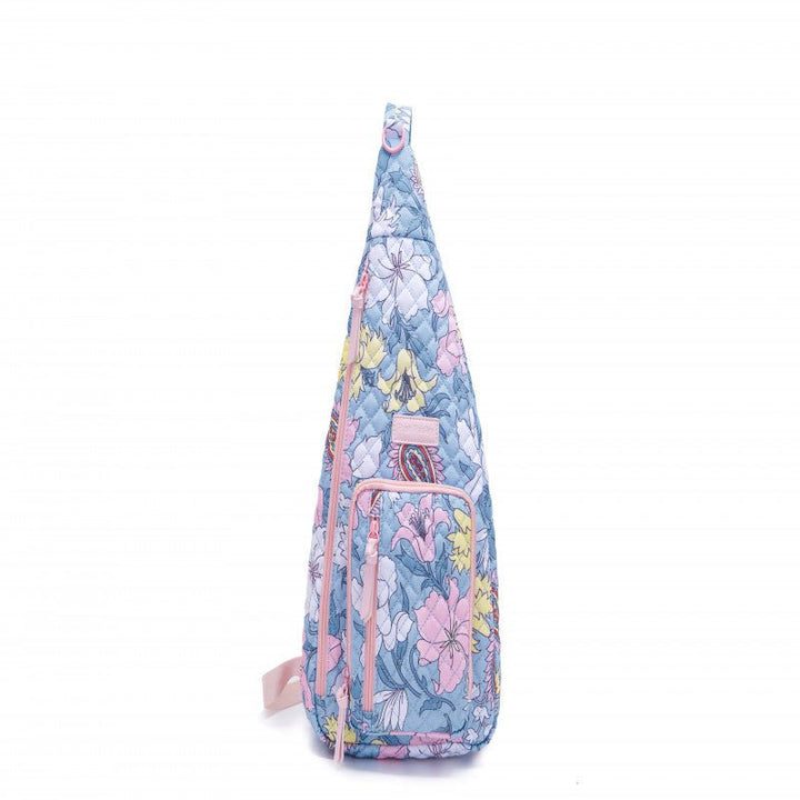 Bush Paisley - Women's Cyan Chest Bag - JOUDFI