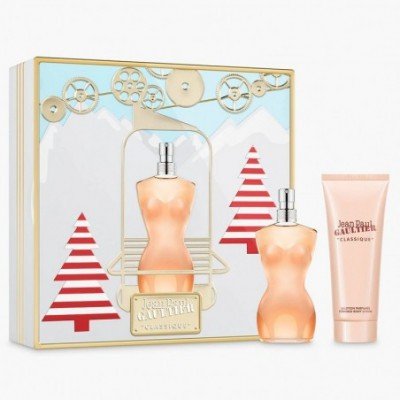 JEAN PAUL GAULTIER CLASSIQUE (W) EDT 100 ml + BODY LOTION 75 ml GIFT SET 2 PIECE - JOUDFI