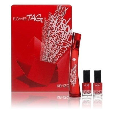 KENZO FLOWER TAG (W) SET EDT 50 ml + NAIL POLISH 2x5 ml - JOUDFI