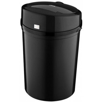 Lamart Touch Waste Basket 9 Liter Plastic Black - JOUDFI