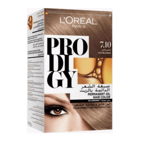 L'Oreal Prodigy Hair Dye - Ash Blonde 7.10 - JOUDFI