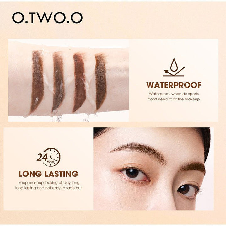 O.TWO.O - Natural Shaping Dyeing Eyebrow Cream - JOUDFI