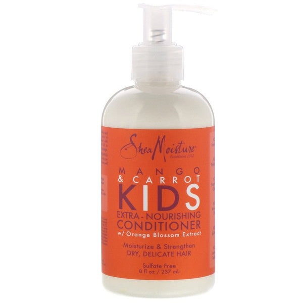 SheaMoisture, Kids - Extra Nourishing Conditioner Dry, Delicate Hair, Mango & Carrot, 227 ml) - JOUDFI