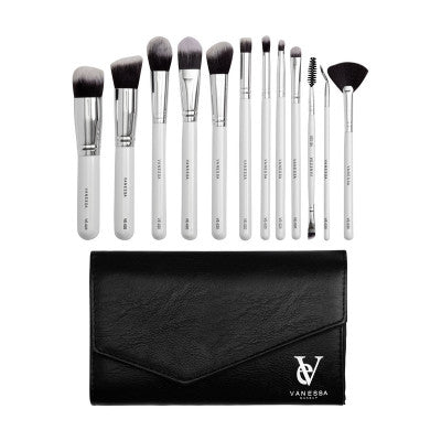 VANESSA MAKE UP - BRUSHES _12 PIECE - JOUDFI