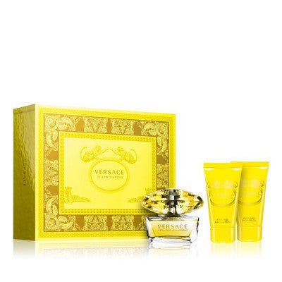 VERSACE YELLOW DIAMOND (W) SET EDT 50 ml + PRFM BODY LOTION 50 ml + PRFM SHOWERGEL 50 ml - JOUDFI